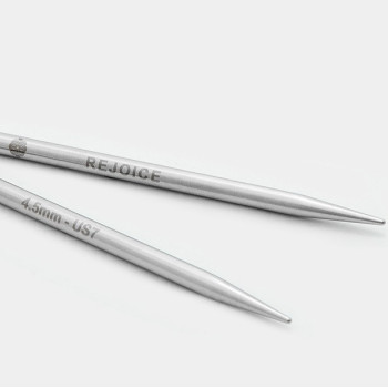 Ocelové výměnné kruhové jehlice KnitPro Mindful délka 13 cm