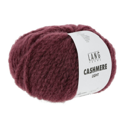 Příze Cashmere Light 0063 vínová burgundy LANG YARNS