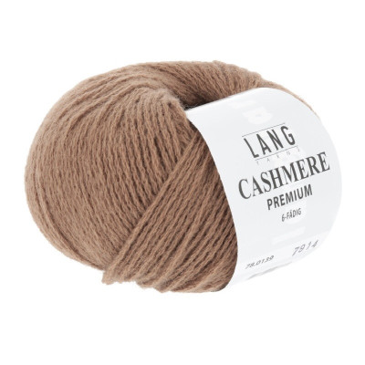 Příze Cashmere Premium 0139 hnědá LANG YARNS