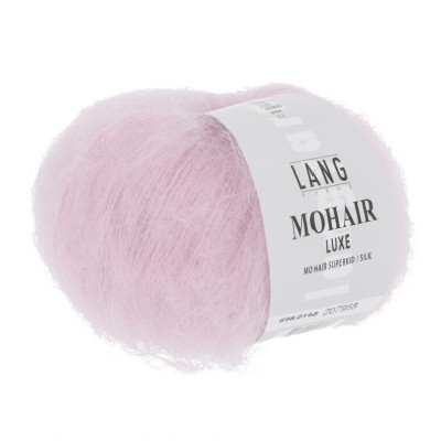 Pletací příze Mohair Luxe LANG YARNS, 77% mohér 23% hedvábí