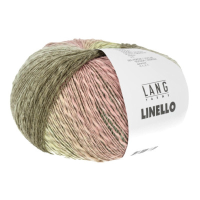 Příze Linello LANG YARNS, 40% len 32% bavlna 28% viskóza