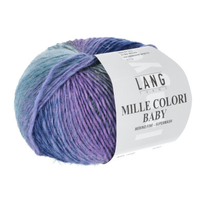 Příze Mille Colori Baby, Superwash 0208 LANG YARNS