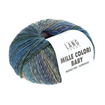 Příze Mille Colori Baby, Superwash 0208 LANG YARNS