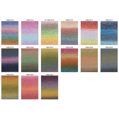 Objemná bavlněná pletací příze Amira LANG YARNS, 93% bavlna 7% polyami