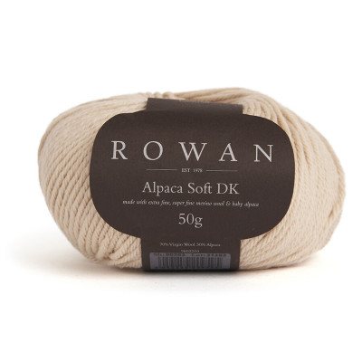 ROWAN Alpaca Soft DK, prémiová příze na pletení a háčkování