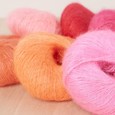 Mohérová a hedvábná příze ROWAN Kidsilk Haze 25g