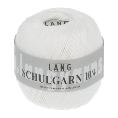 Schulgarn 10/4 1 - bílá příze LANG YARNS