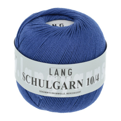 Schulgarn 10/4 6 - modrá příze LANG YARNS