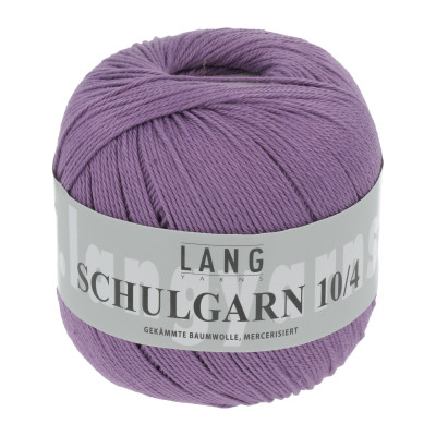 Schulgarn 10/4 12 - fialová příze LANG YARNS