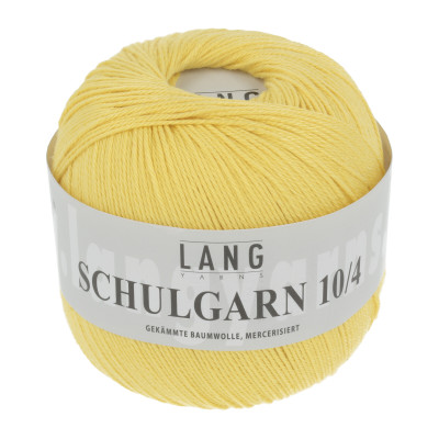 Schulgarn 10/4 13 - žlutá příze LANG YARNS