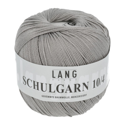 Schulgarn 10/4 24 - šedá příze LANG YARNS