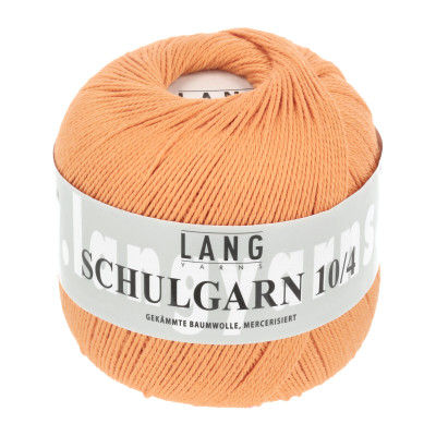 Schulgarn 10/4 28 - oranžová příze LANG YARNS