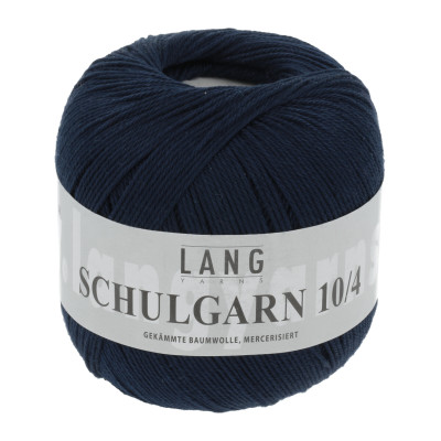 Schulgarn 10/4 34 - modrá příze LANG YARNS