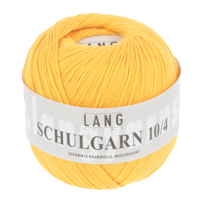 Schulgarn 10/4 77 - žlutá příze LANG YARNS