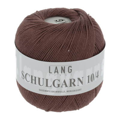 Schulgarn 10/4 95 - hnědá příze LANG YARNS