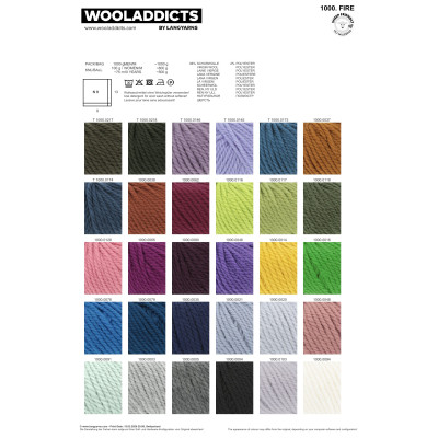Fire 94 - bílá příze WOOLADDICTS by LANG YARNS
