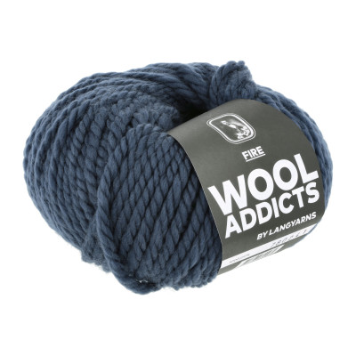 Fire 174 - fialová příze WOOLADDICTS by LANG YARNS