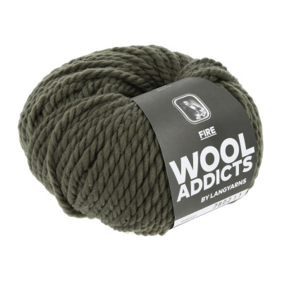 Fire 217 - zelená příze WOOLADDICTS by LANG YARNS