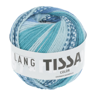 Tissa Color 225 - modrá příze LANG YARNS