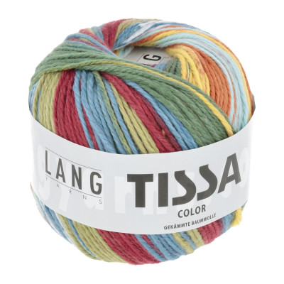 Tissa Color 258 - modrá příze LANG YARNS