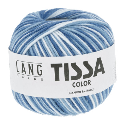 Tissa Color 310 - modrá příze LANG YARNS