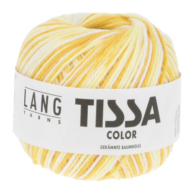 Tissa Color 313 - žlutá příze LANG YARNS