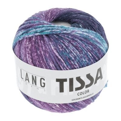Tissa Color 354 - modrá příze LANG YARNS