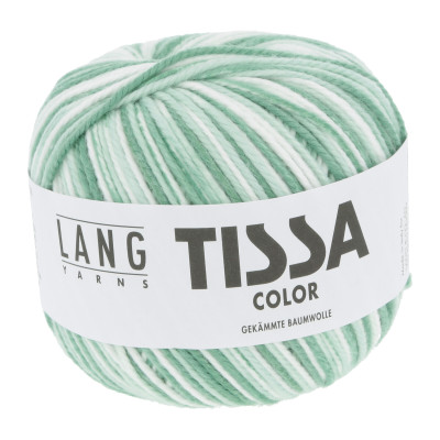 Tissa Color 393 - zelená příze LANG YARNS