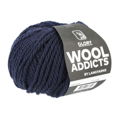 Glory 35 - modrá příze WOOLADDICTS by LANG YARNS