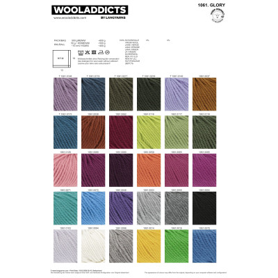 Glory 35 - modrá příze WOOLADDICTS by LANG YARNS