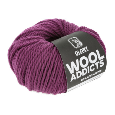 Glory 66 - vínová příze WOOLADDICTS by LANG YARNS