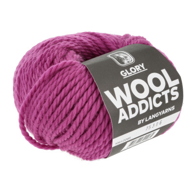 Glory 85 - růžová příze WOOLADDICTS by LANG YARNS