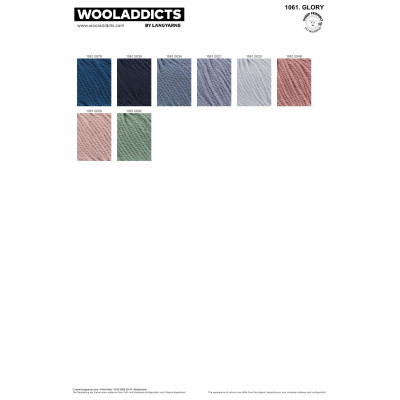 Glory 217 - zelená příze WOOLADDICTS by LANG YARNS