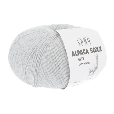 Alpaca Soxx 4-nitka 3 - šedá příze LANG YARNS