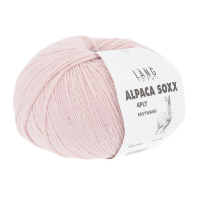 Alpaca Soxx 4-nitka 9 - růžová příze LANG YARNS
