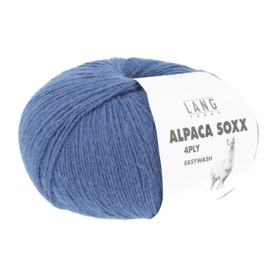 Alpaca Soxx 4-nitka 10 - modrá příze LANG YARNS