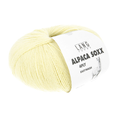 Alpaca Soxx 4-nitka 12 - žlutá příze LANG YARNS