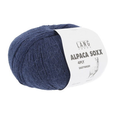 Alpaca Soxx 4-nitka 25 - modrá příze LANG YARNS