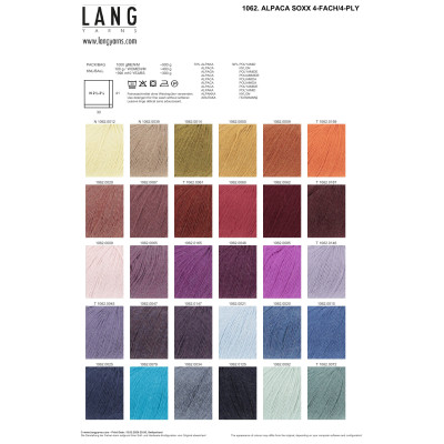 Alpaca Soxx 4-nitka 26 - šedá příze LANG YARNS