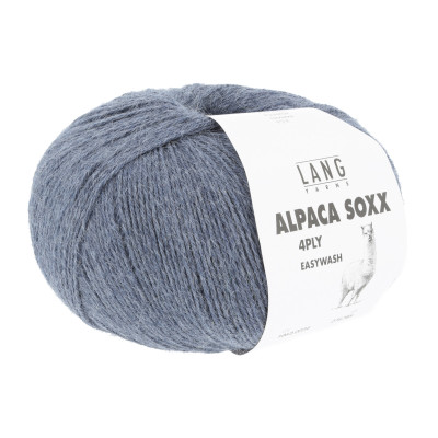 Alpaca Soxx 4-nitka 34 - šedá příze LANG YARNS