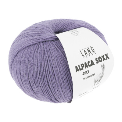 Alpaca Soxx 4-nitka 45 - fialová příze LANG YARNS