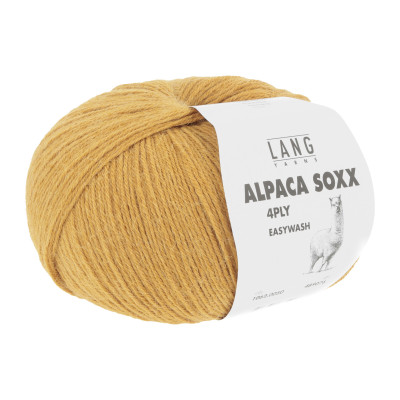 Alpaca Soxx 4-nitka 50 - žlutá příze LANG YARNS