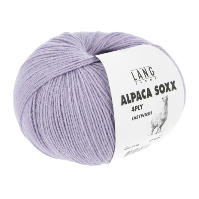 Alpaca Soxx 4-nitka 146 - fialová příze LANG YARNS
