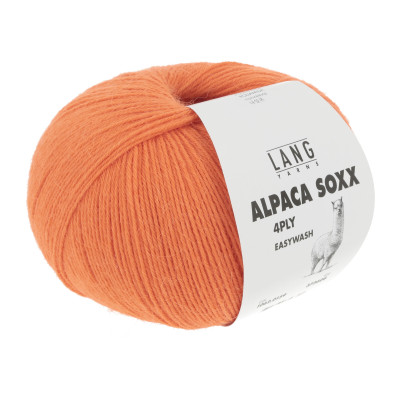 Alpaca Soxx 4-nitka 159 - oranžová příze LANG YARNS