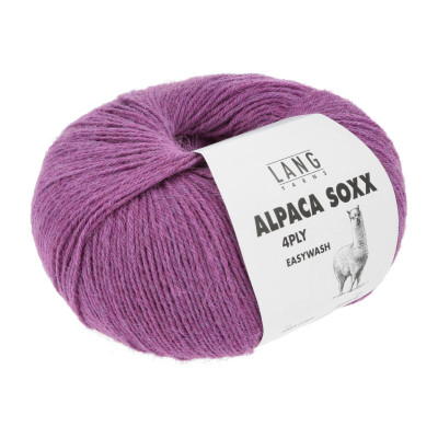 Alpaca Soxx 4-nitka 165 - šedá příze LANG YARNS