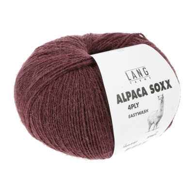 Alpaca Soxx 4-nitka 187 - růžová příze LANG YARNS