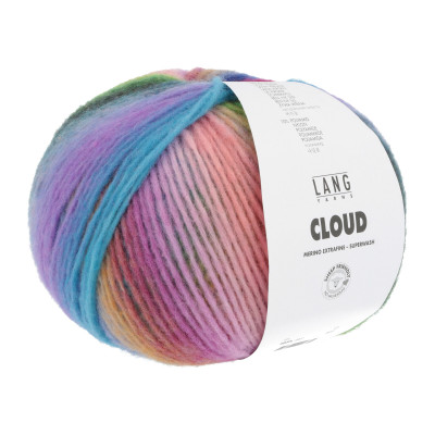 Cloud 2 - modrá příze LANG YARNS