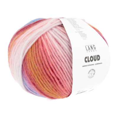 Cloud 3 - růžová příze LANG YARNS