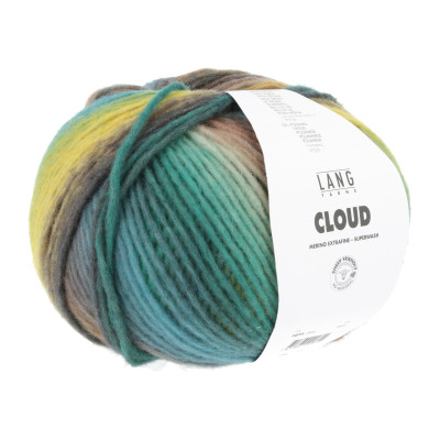 Cloud 4 - zelená příze LANG YARNS