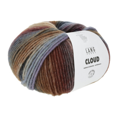 Cloud 12 - modrá příze LANG YARNS